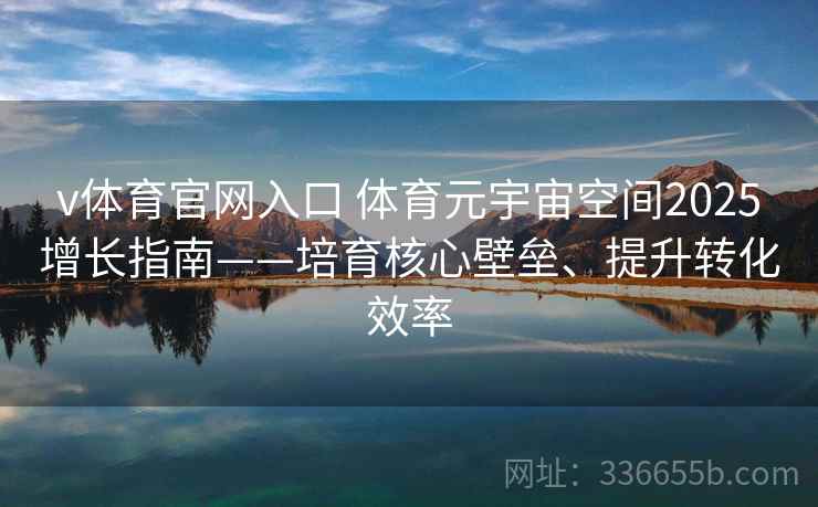 v体育官网入口 体育元宇宙空间2025增长指南——培育核心壁垒、提升转化效率